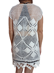 Vestido crochet artesanal hecho a mano, croché