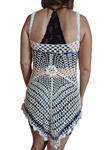 Vestido artesano de tirante en crochet
