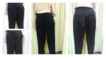 Pantalones leggings térmicos, colores lisos, básicos 
