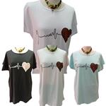 Camisetas "Ritmo corazón"