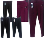 Pantalón legging, térmicos, con bolsillos, tallas grandes, 