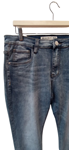 Pantalón vaquero para hombre efecto desgastado, lavado azul