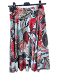 Faldas estampadas con hojas