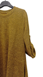 Jersey fino en color liso mostaza