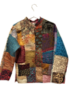 Chaqueta mujer pathwork tonos y estampados originales