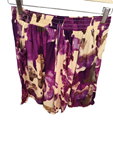 Pantalones cortos amplios estampados, mujer
