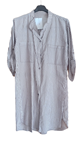 Vestido camisero de manga corta