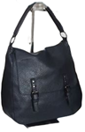 Bolso amplio shopper, estilo messenger, con cremallera