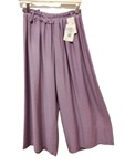 Pantalon palazzo en colores lisos