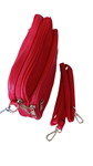 Bolso pequeño bandolera, con bolsillos exteriores e interiores