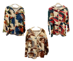Chaqueta mujer con capucha "Manchas"