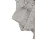 Short punto croché caladito blanco roto