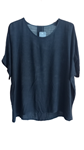 Blusa en manga corta, cuello redondo