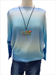 Jersey primavera, colores pastel arcoiris