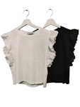 Blusa corta sin mangas 