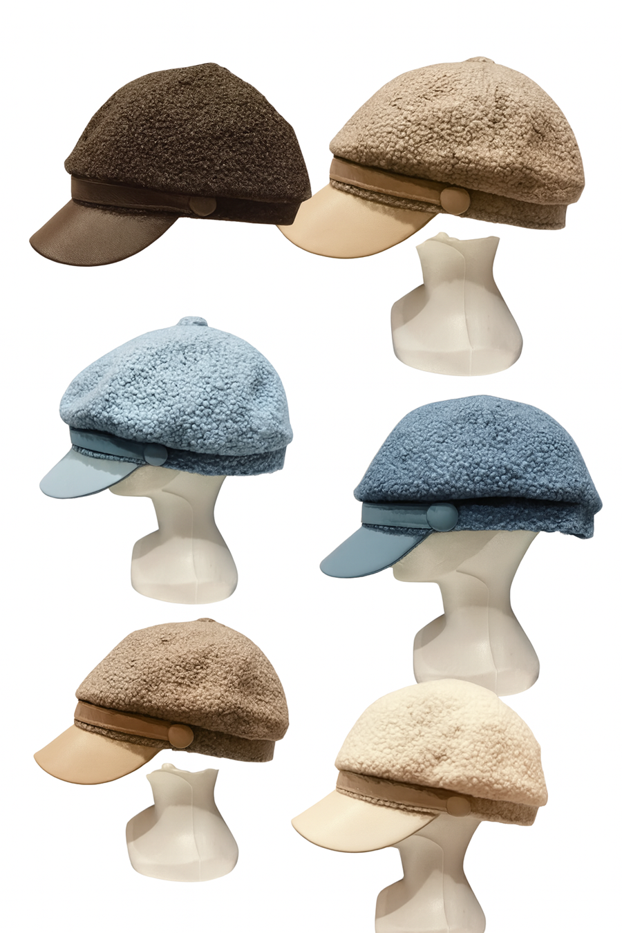 Gorra marinera de invierno para ella