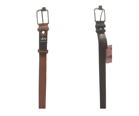 Cinturon de polipiel para hombre