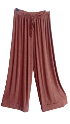Pantalon palazzo de algodon