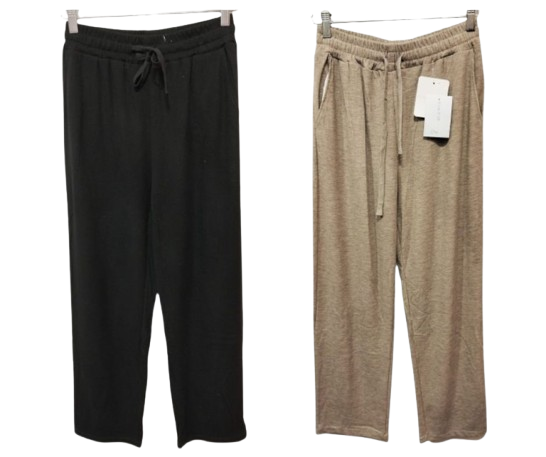 Pantalon de pana fina en color negro