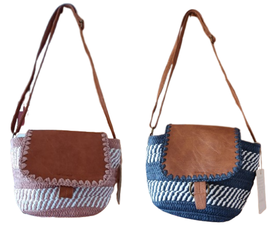Bolso capazo, pequeño de rafia