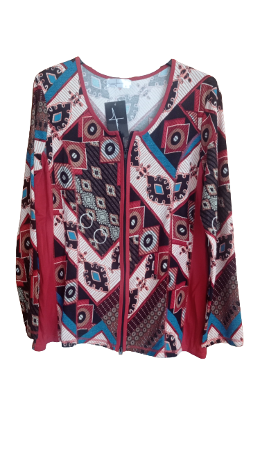 Chaqueta con cremallera