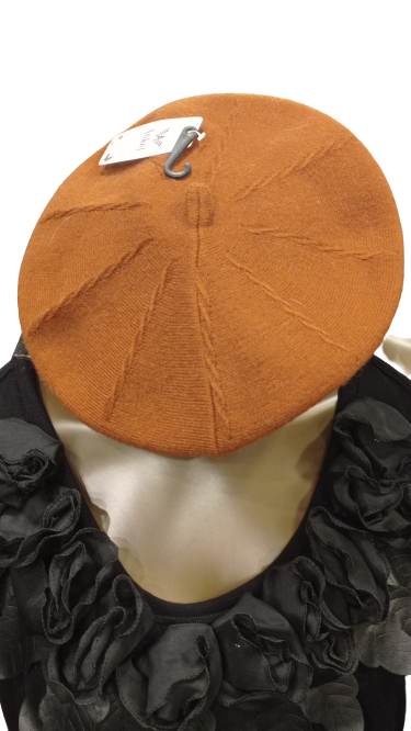 Boina clasica de punto para mujer