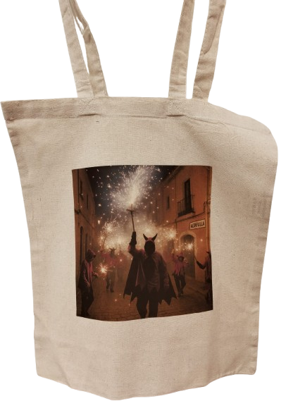 Bolsa de tela personalizada Correfocs