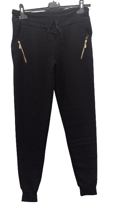 Pantalon negro tipo chandal