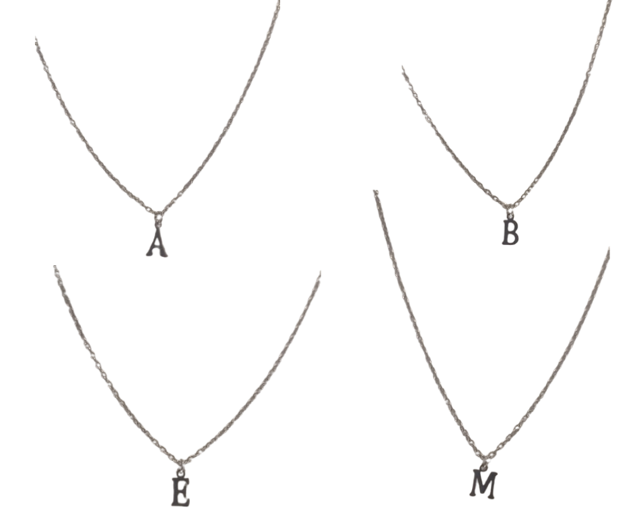 Collar de Acero con Letra