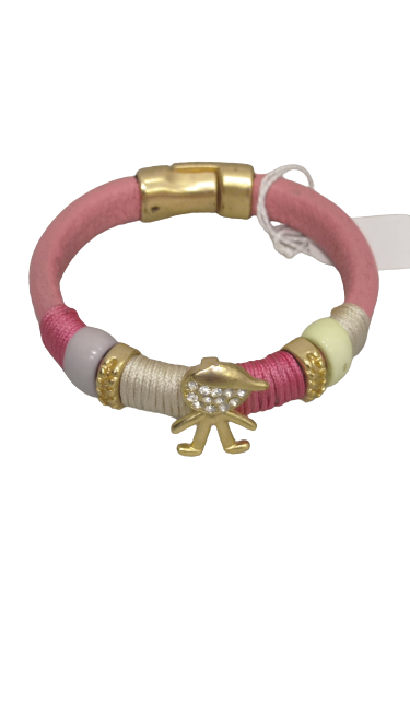 Pulsera rosa Muñeca