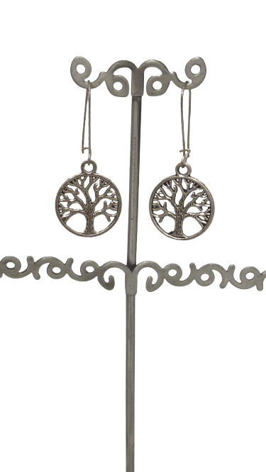 Pendientes circulares Arbol de la Vida