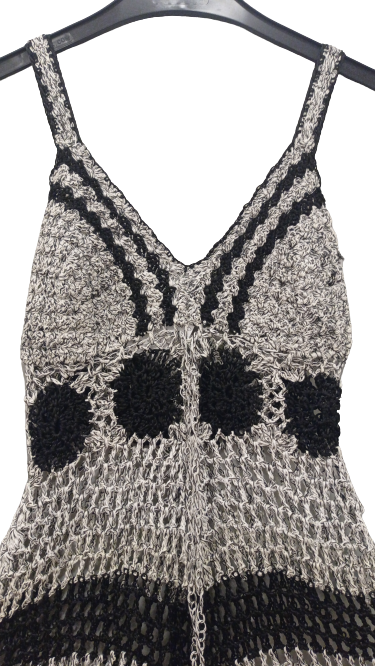 Vestido de crochet para playa