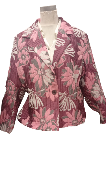 Americana Fucsia con flores 