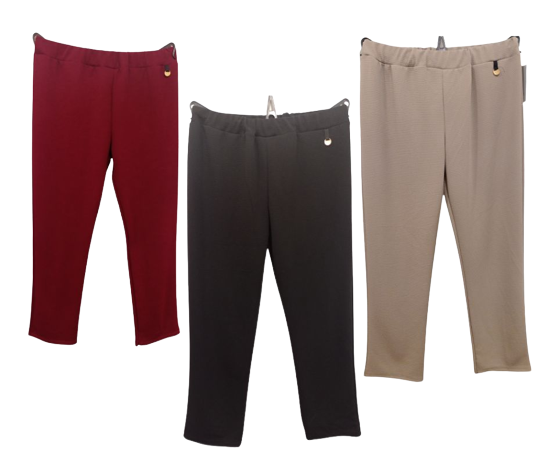 Pantalon Liso Ejecutiva en Talla Grande