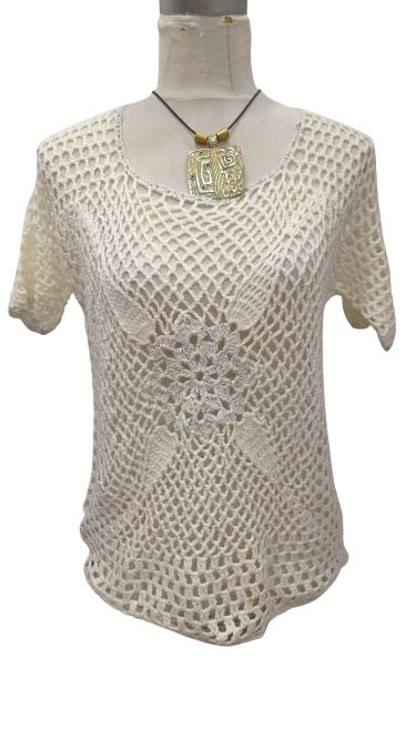 Camiseta de Croxet para la playa