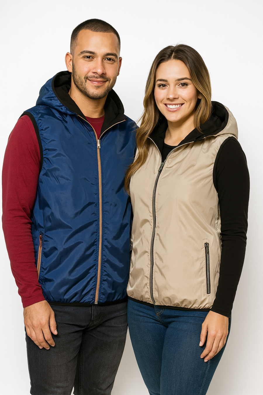 Chaleco reversible unisex