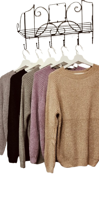 Jersey de cuello redondo