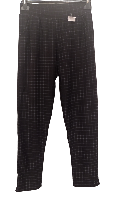 Pantalon legin termico de finos cuadros
