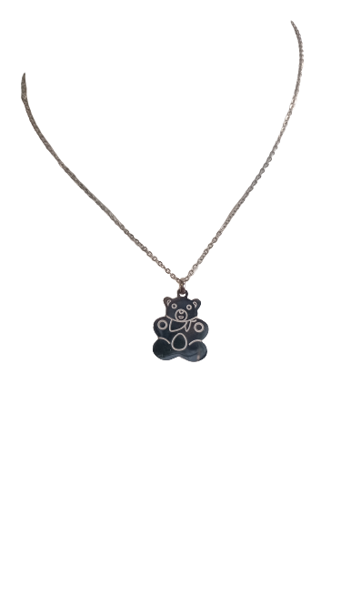 Collar acero quirurgico Osito