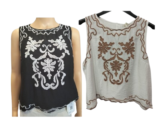 Blusa de verano sin mangas
