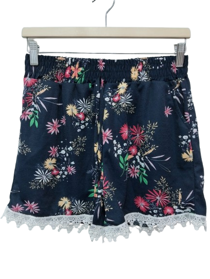 Short estampado de flores