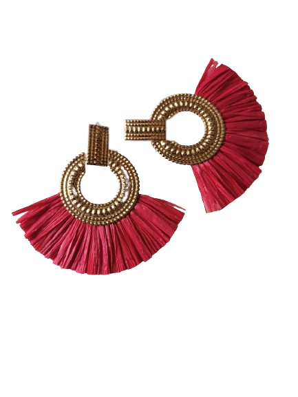 Pendientes circulares de inspiración romana