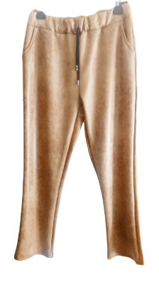 Pantalon de polipiel en piel de cocodrilo