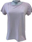 Camisetas manga corta, básicas, lisas, de algodón