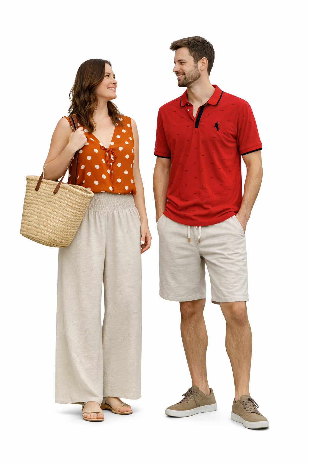 Moda para hombre y mujer, casual, cómoda y elegante.