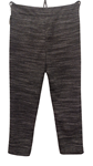 Pantalon elastico jaspeado color gris