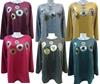 Jersey "Girasoles" | 762453 | Ropa y complementos para todas, tallas grandes, moda casual, elegante y cómoda.