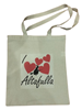 Bolsa de tela personalizada. Souvenir I Love Altafulla | 18-83B-012-87-693 | Ropa y complementos para todas, tallas grandes, moda casual, elegante y cómoda.