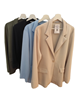 Chaqueta blazer abotonada colores lisos | 100-16-038-1-2990 | Ropa y complementos para todas, tallas grandes, moda casual, elegante y cómoda.