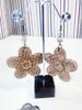 Pendientes "Flor-estrella" | 008247 | Ropa y complementos para todas, tallas grandes, moda casual, elegante y cómoda.